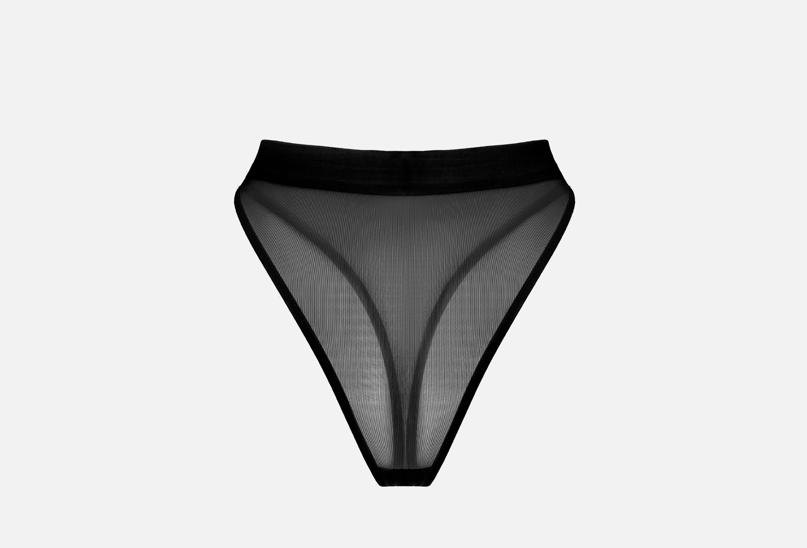PETRA Высокие стринги Lono Black Black S — купить в Москве
