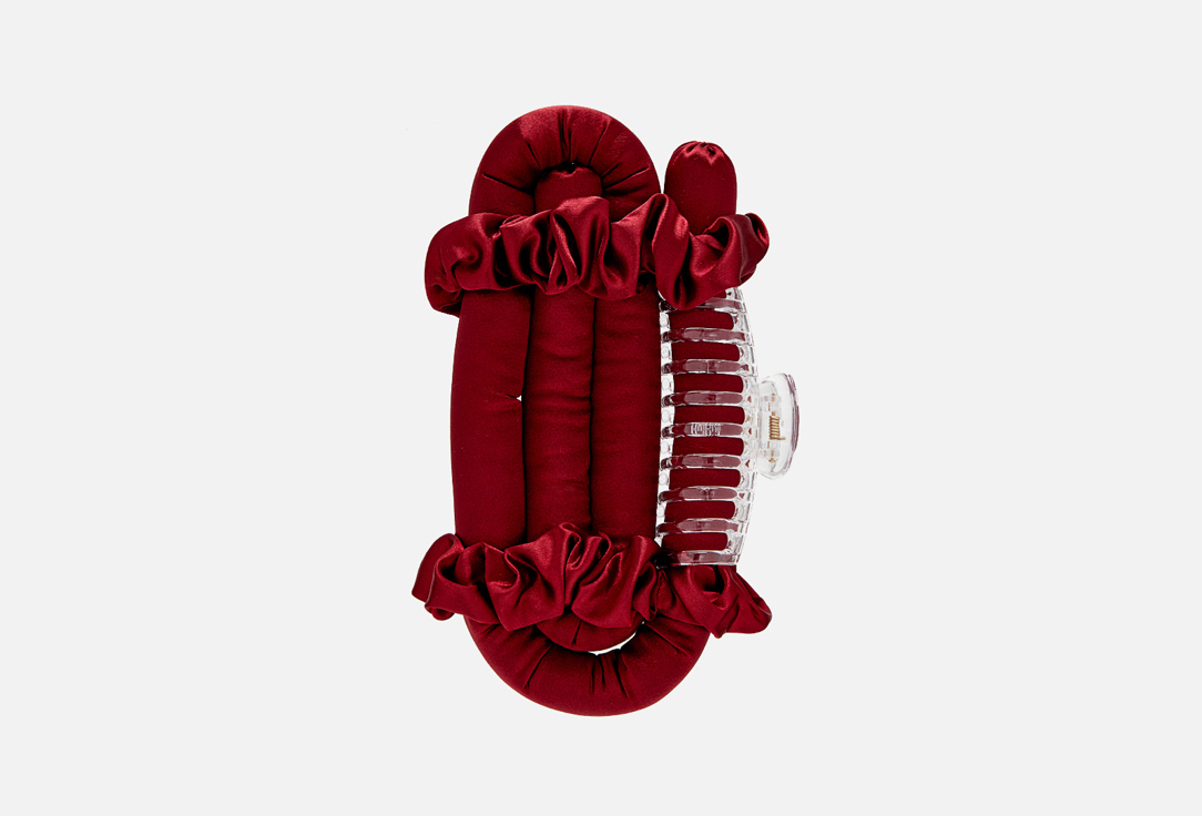 Изображение товара Набор для создания локонов jillas classic бордовый 80 см лента без металла