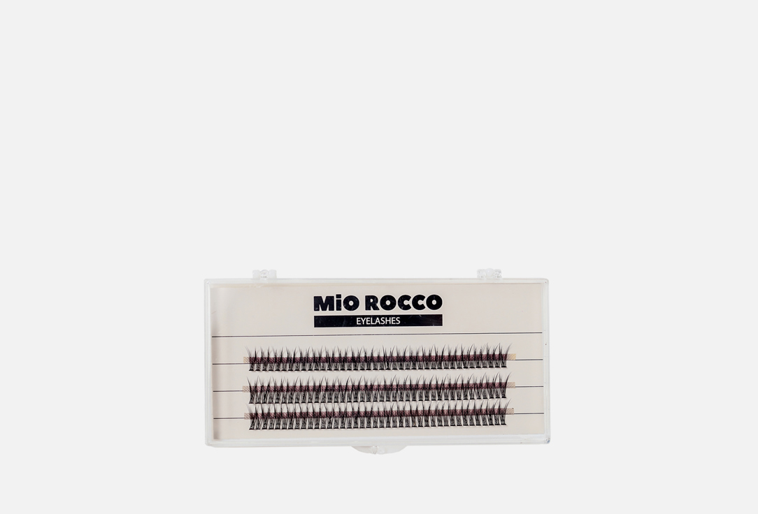 Ресницы накладные пучки ласточки  MiO ROCCO nesura lashes 2.0 10мм черные