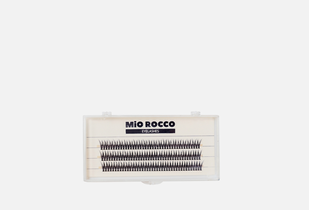 Накладные ресницы пучки ласточки  MiO ROCCO nesura lashes 2.0 12мм черные