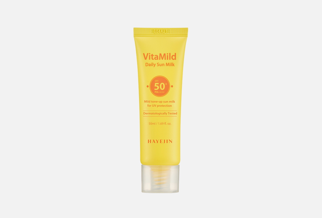 Солнцезащитное Молочко Hayejin VitaMild Daily Sun Milk SPF50+ 