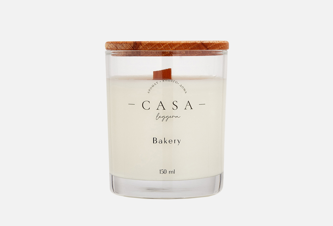 Изображение товара Ароматическая свеча Casa Leggera Bakery в стекле