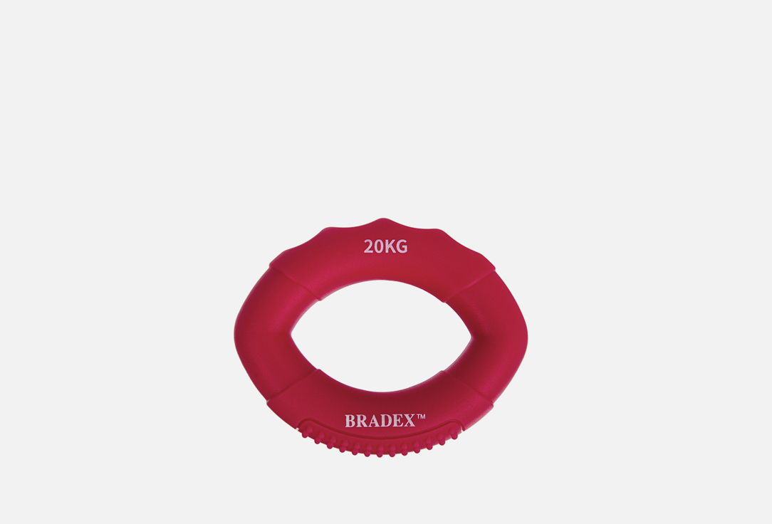 Кистевой эспандер BRADEX 20 кг 1 шт эспандер кистевой colton кольцо 20 кг красный