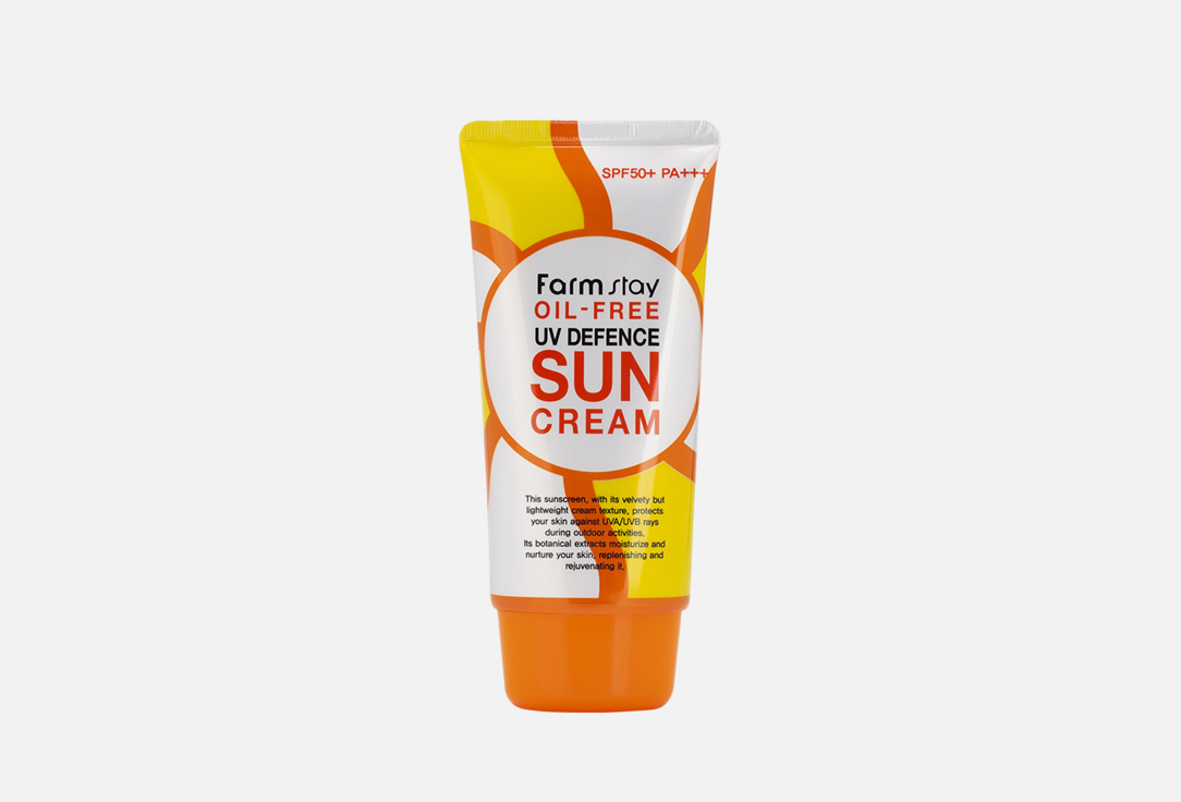 Солнцезащитный крем FARM STAY Oil-Free UV Defence Sun Cream 70 мл jigott крем солнцезащитный для кожи лица и тела spf50 pa 70мл 2 штуки