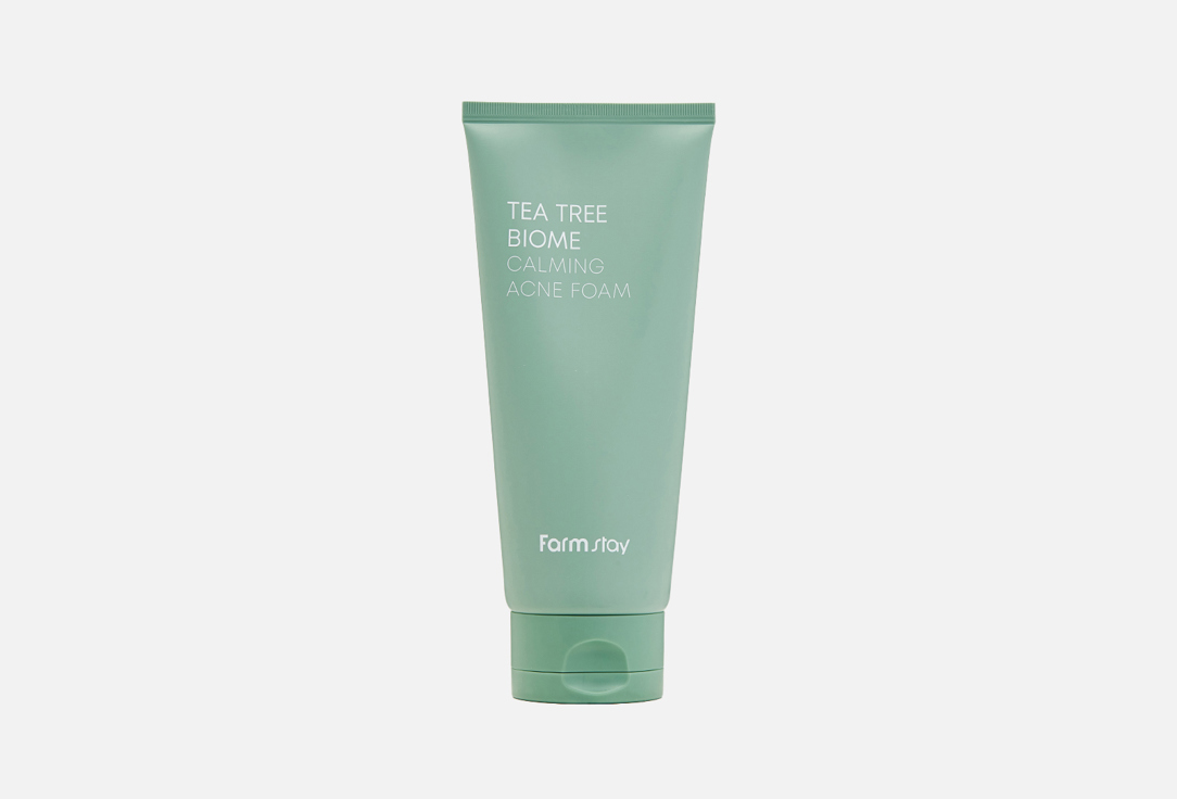 

пенка для умывания FARM STAY, Tea Tree Biome Calming Acne Foam 180 мл