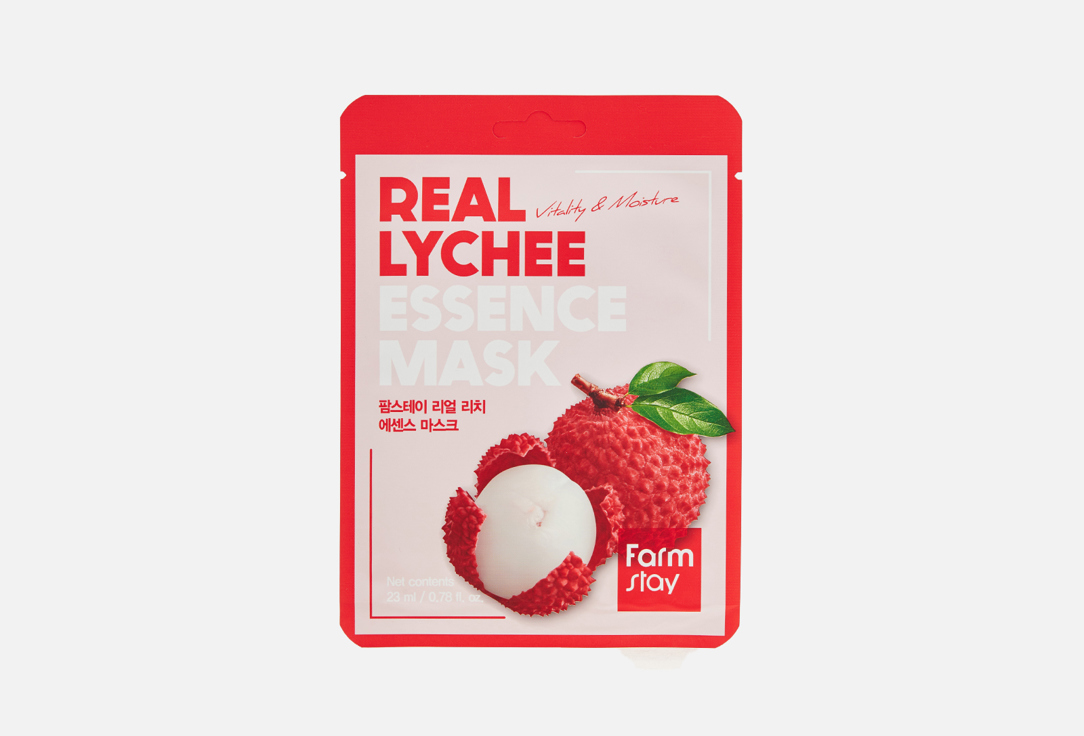 Изображение товара Тканевая маска для лица Farm Stay REAL LYCHEE ESSENCE MASK