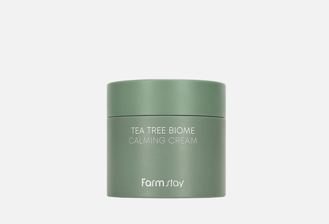 Крем для лица FARM STAY Tea Tree Biome Calming Cream 80 мл крем для лица farm stay tea tree biome calming cream 80 мл