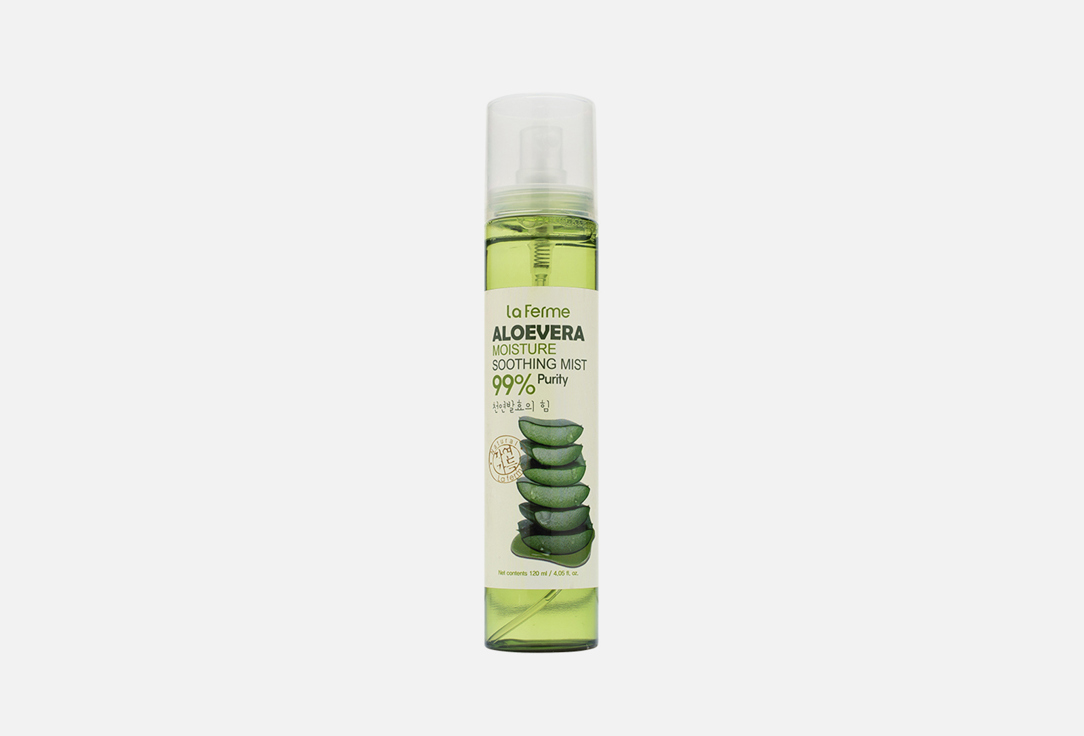 

Успокаивающий спрей FARM STAY, La Ferme Aloevera Moisture Soothing Mist 120 мл