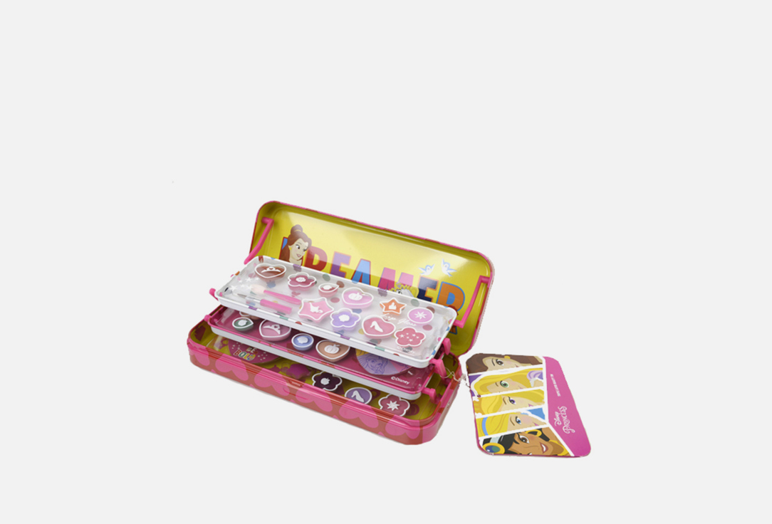 игровой набор детской декоративной косметики для ногтей в пенале markwins princess 4 шт Игровой набор MARKWINS Детской декоративной косметики в пенале Принцесса 1 шт