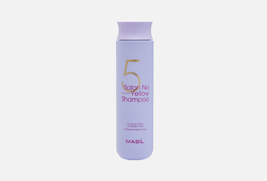 Шампунь против желтизны для осветленных волос  Masil 5 Salon No Yellow Shampoo 