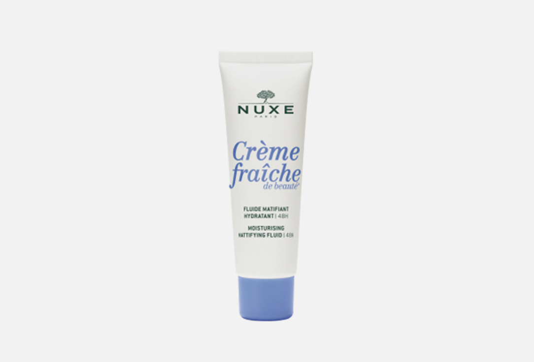 Увлажняющий матирующий крем с легкой текстурой (флюид) 48-часового действия для нормальной и комбинированной кожи NUXE CREME FRAICHE DE BEAUTE 
