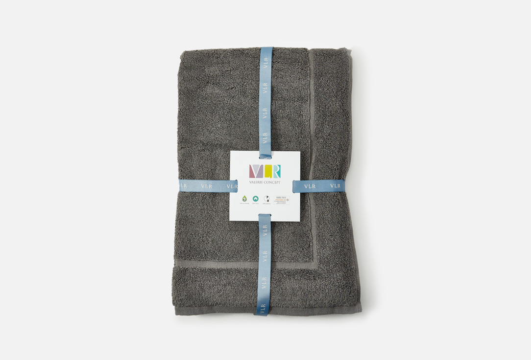 

Коврик VALERIE CONCEPT, Серый, R2S1 Anthracite, антрацит 1 шт