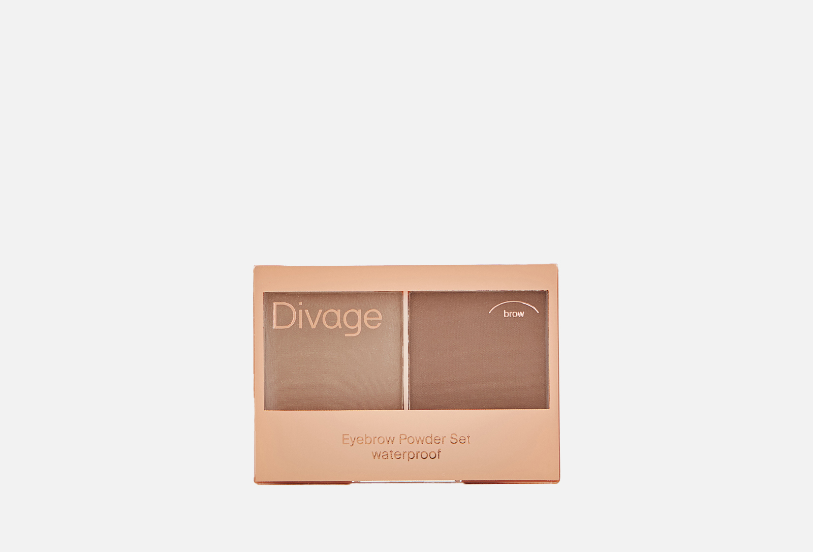 Divage Набор теней для бровей Waterproof Brow Powder Set 1 светло ...