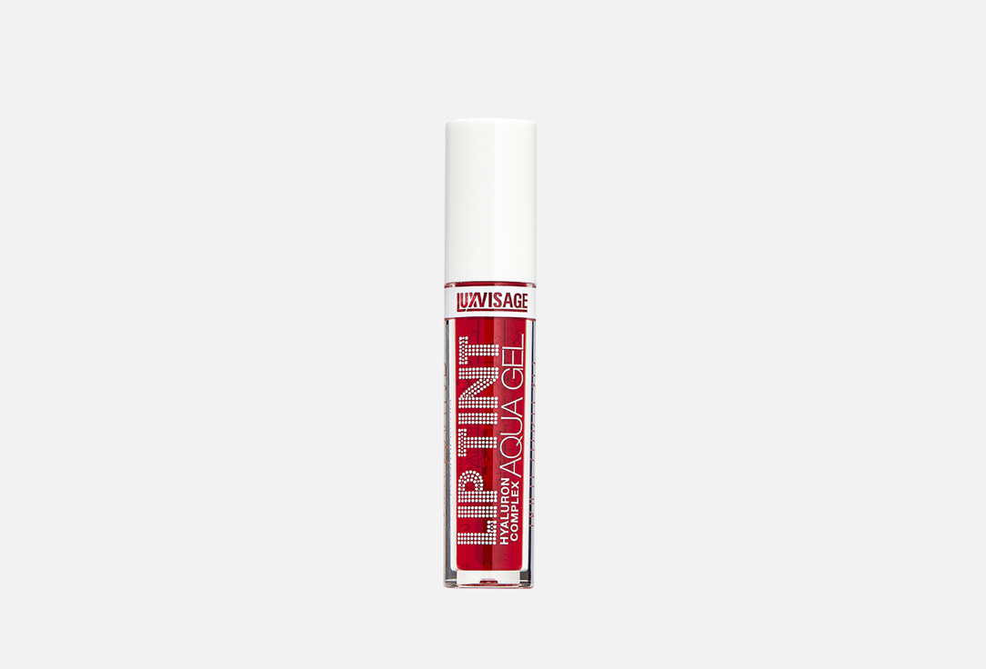 Тинт для губ LUXVISAGE Lip Tint Aqua Gel hyaluron complex 02 Sexy red
