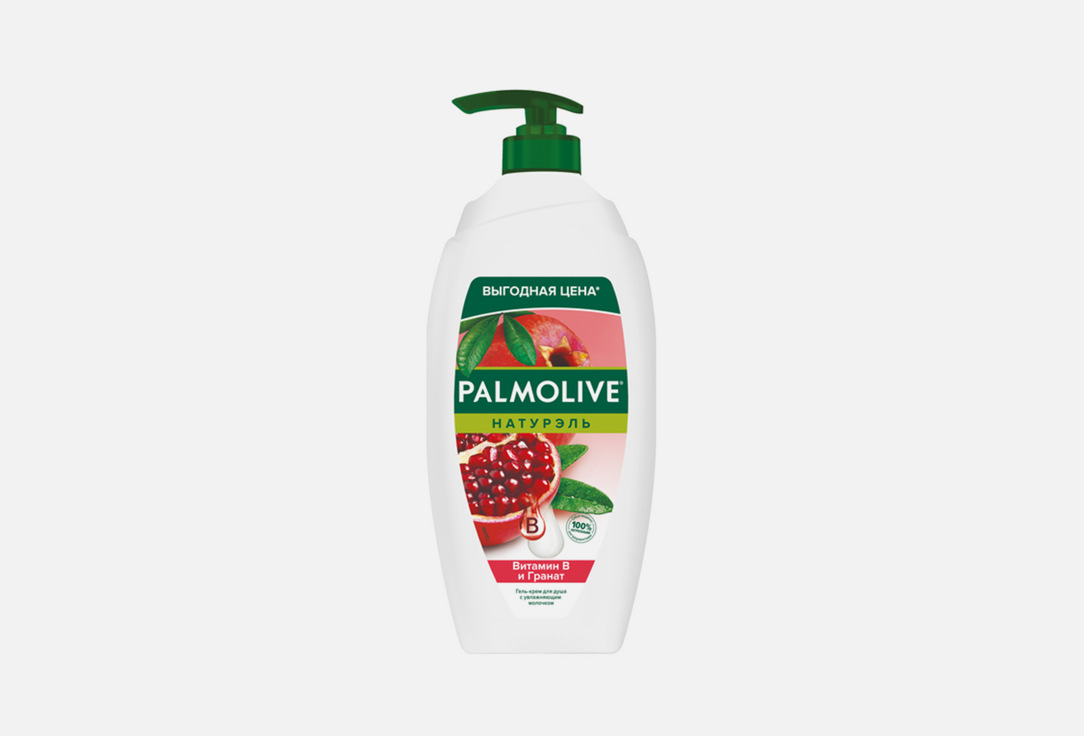 Гель-крем для душа PALMOLIVE SG PALMOLIVE Naturals Vitamin B & Pomegranate 750ml 750 мл