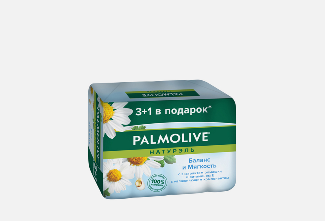 Туалетное мыло Palmolive BS PALMOLIVE Multipack Chamomille&VitaminE 4*90g 