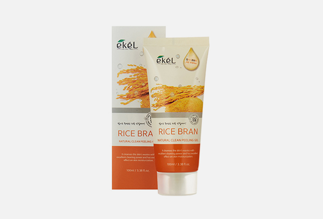 Пилинг-скатка с экстрактом риса Ekel Natural Clean peeling gel Rice Bran 