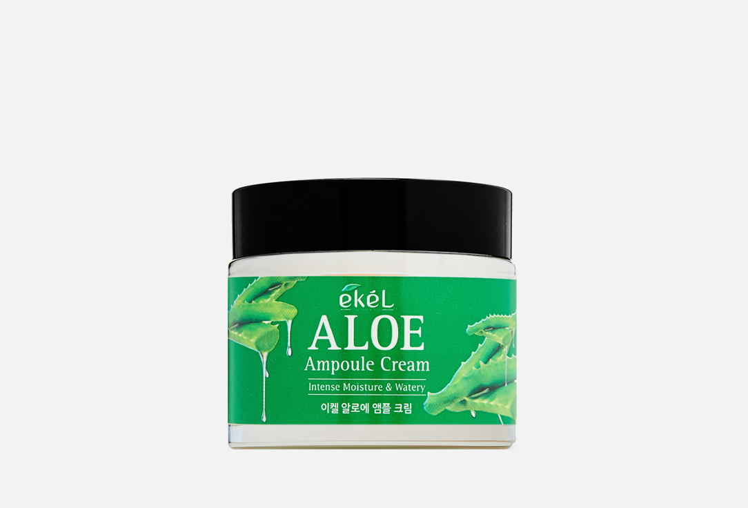 Ампульный крем для лица EKEL Aloe Ampule Cream 70 мл цена и фото