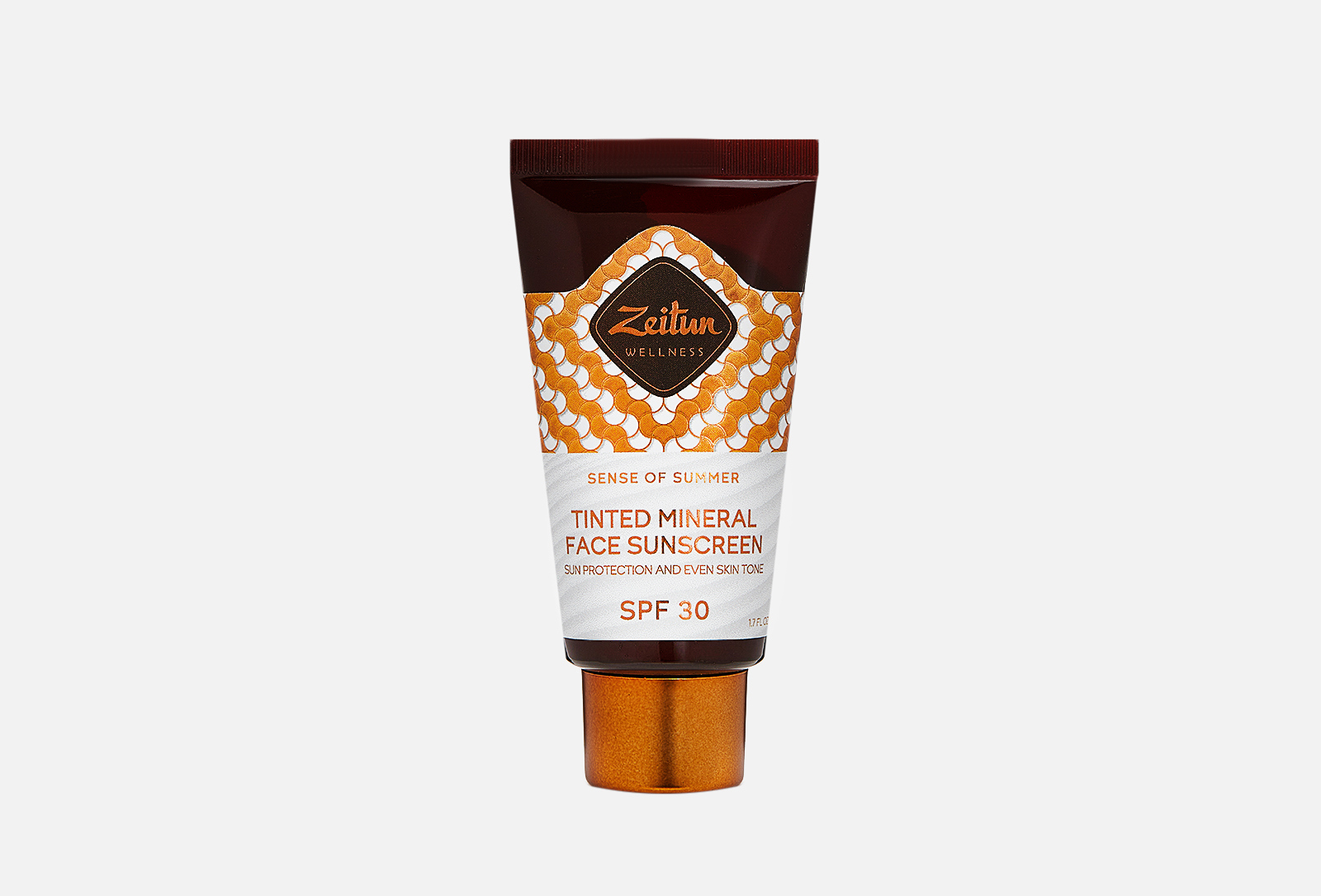 Zeitun Тонирующий крем для лица spf 30 tinted mineral face sunscreen 50 ...