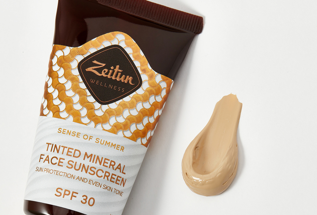 Zeitun Тонирующий крем для лица spf 30 tinted mineral face sunscreen