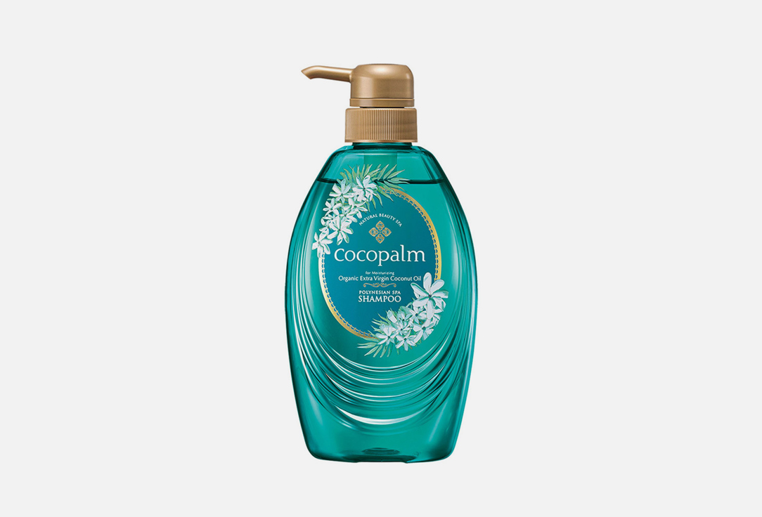 Спа-Шампунь для оздоровления волос и кожи головы COCOPALM Цветы Полинезии 480 мл