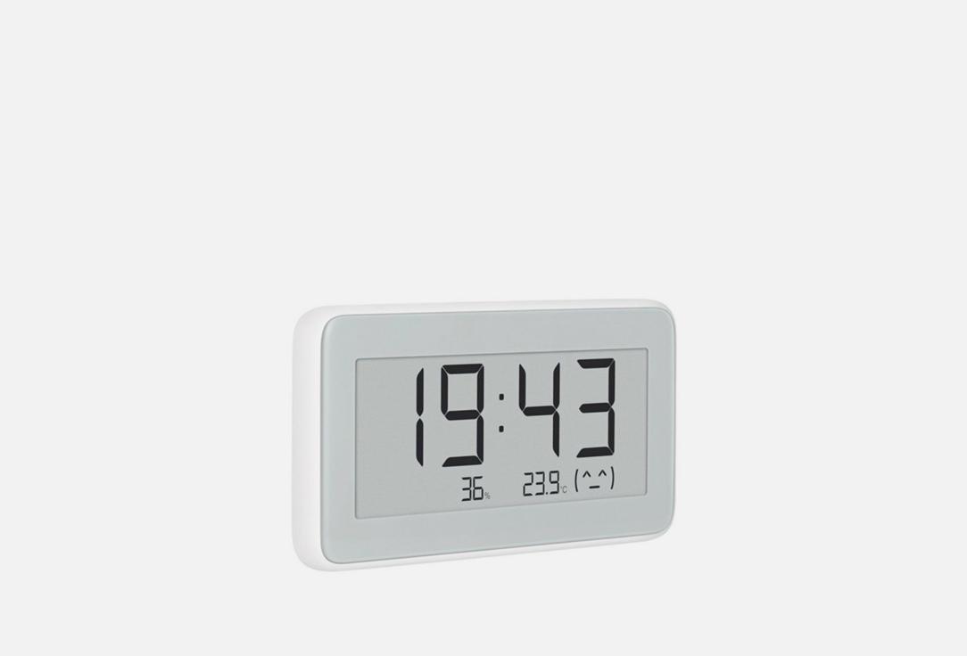 Часы термогигрометр XIAOMI Temperature and Humidity Monitor Clock LYWSD02MMC 1 шт htc 2 digital indoor and external temperature and humidity time clock alarm