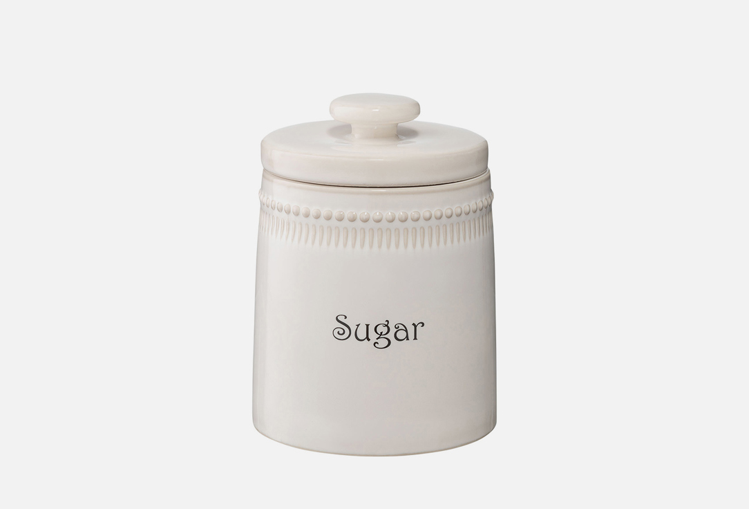 

Банка для сахара TKANO, Белый, Kitchen Spirit, белый 820 мл