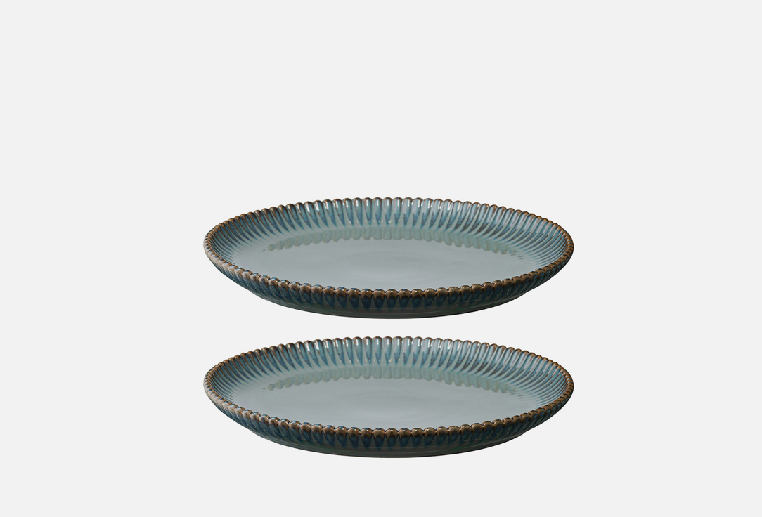 Набор тарелок Tkano Kitchen Spirit, серый, 26 см 