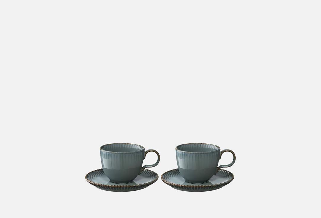 Изображение товара Набор чайных пар Tkano Kitchen Spirit, серый