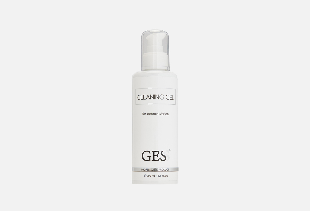 Гель для ультразвуковой чистки GESS Cleaning Gel 200 мл аппарат для ультразвуковой чистки лица c ems mamba gess