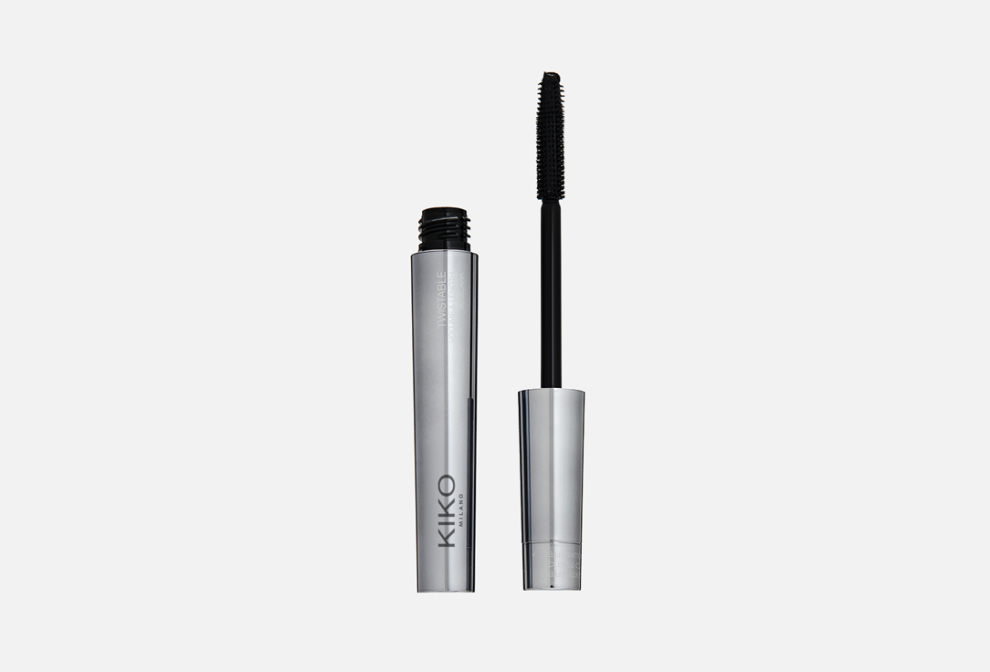 

Тушь для ресниц 2 в 1 KIKO MILANO, Черный, TWISTABLE VOLUME & LENGTH MASCARA 7.5 мл