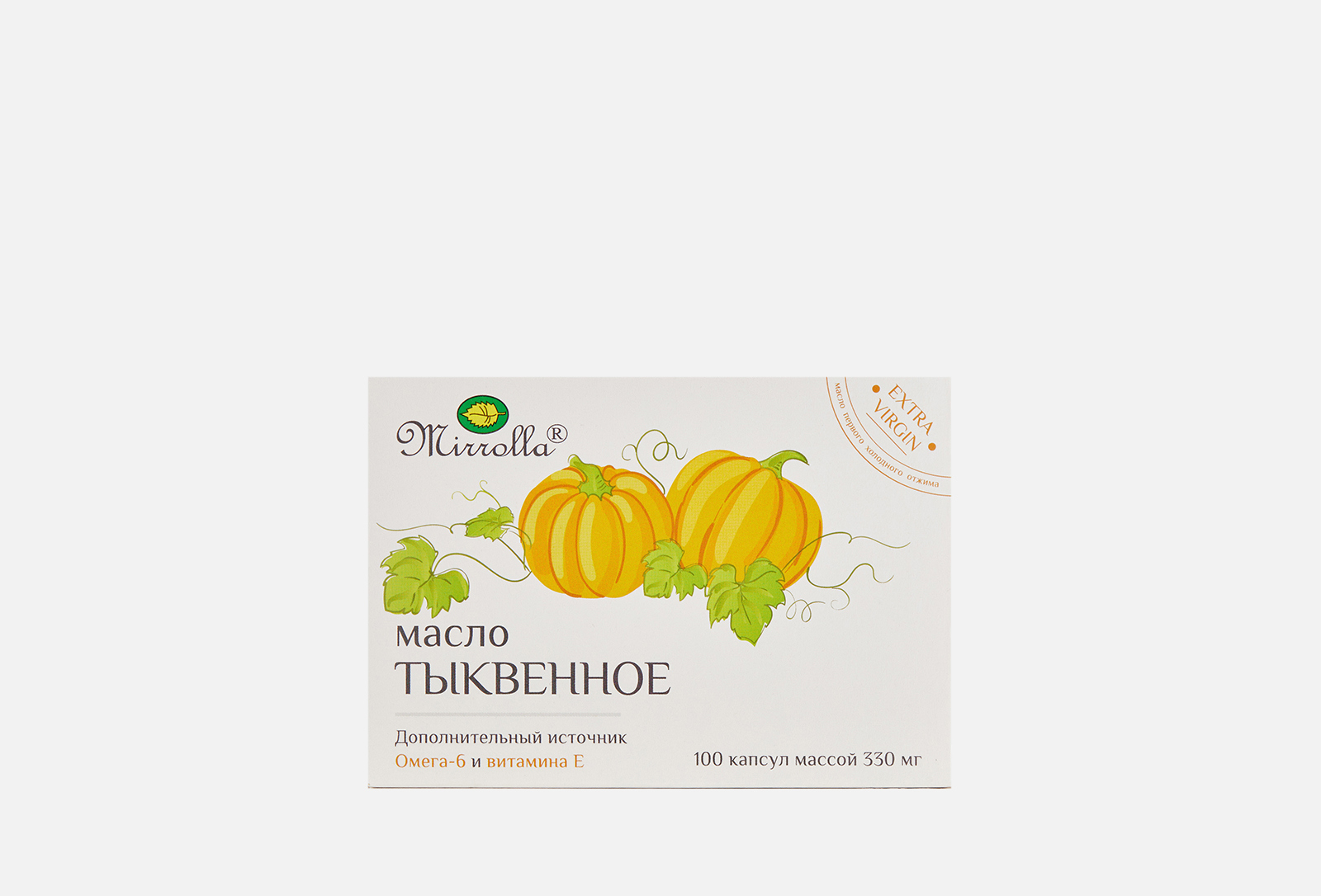 Mirrolla Масло Тыквенное 100 шт — купить, цена в Москве