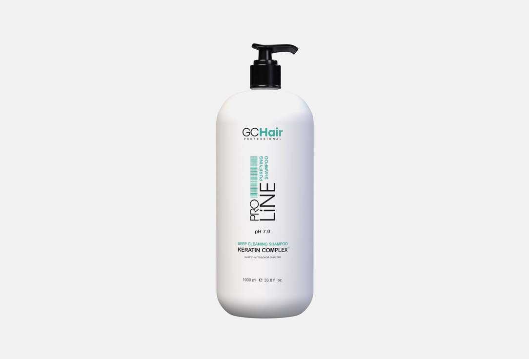 Шампунь глубокой очистки GC HAIR PROFESSIONAL DEEP CLEANING shampoo 1000 мл опрыскиватель 1л арт sx 5073 2 gc 087003