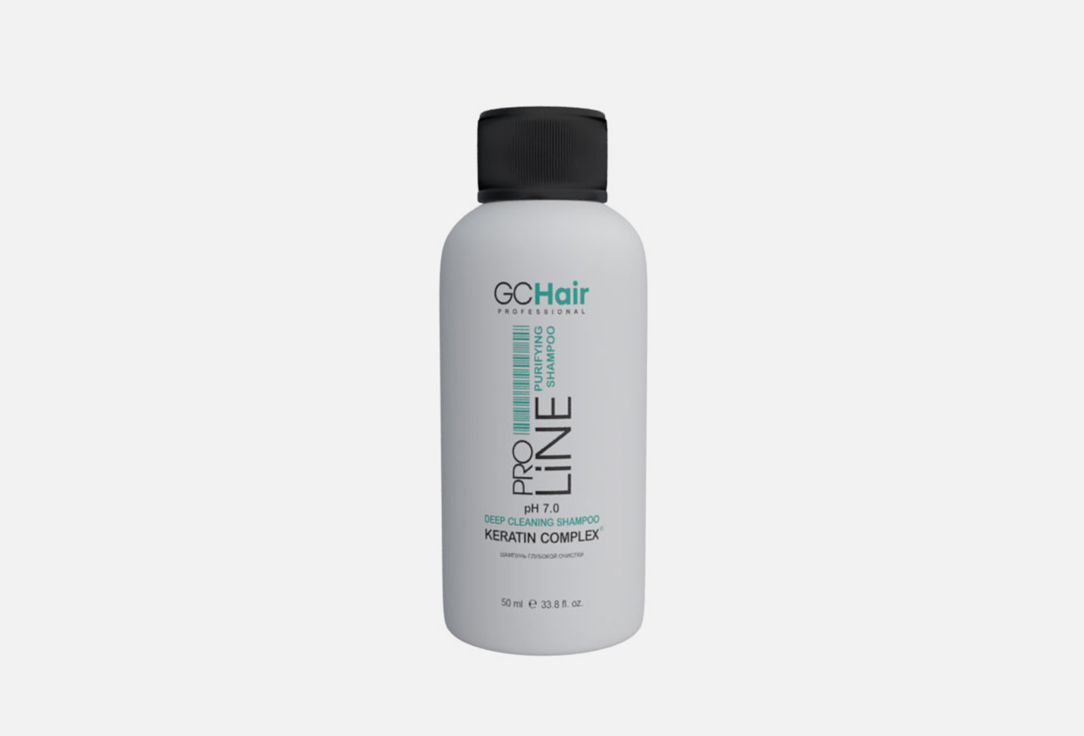 Шампунь глубокой очистки GC HAIR PROFESSIONAL DEEP CLEANING shampoo mini 50 мл цена и фото