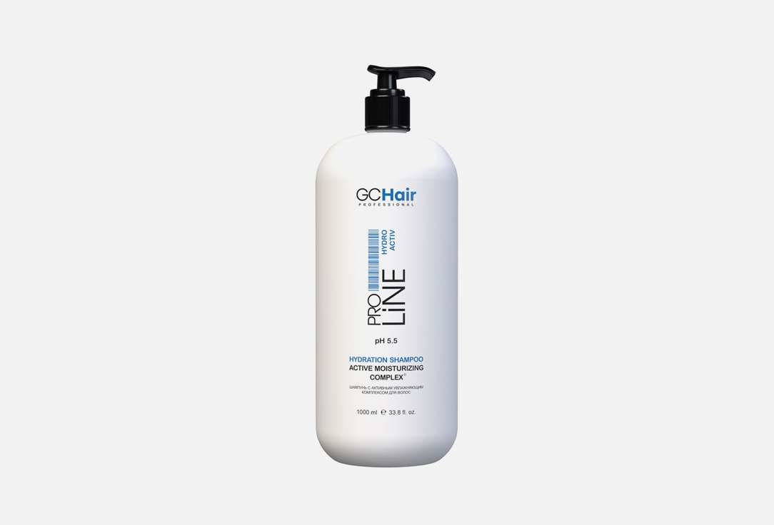 цена Увлажняющий шампунь для волос GC HAIR PROFESSIONAL Hydro ACTIV pro 1000 мл