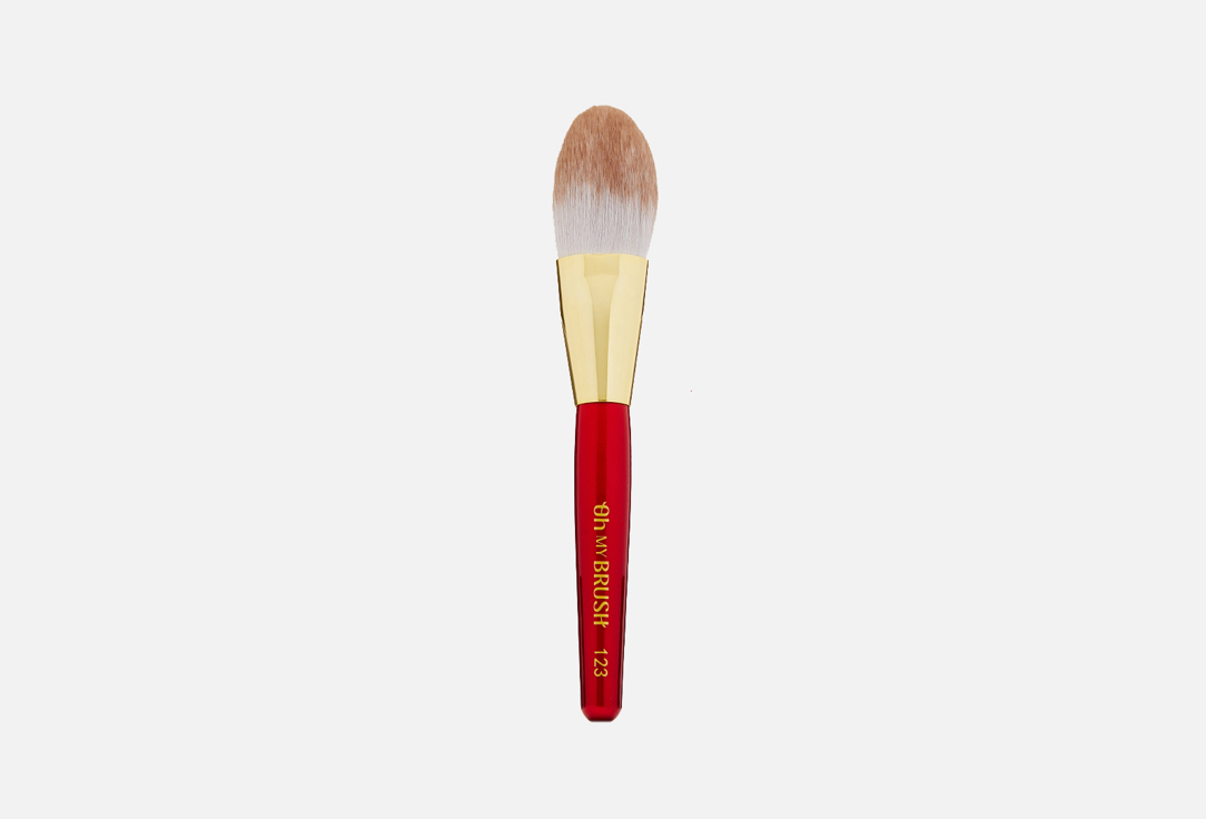 Изображение товара Кисть для пудры OH MY BRUSH Limited edition my perfect flat powder brush 123