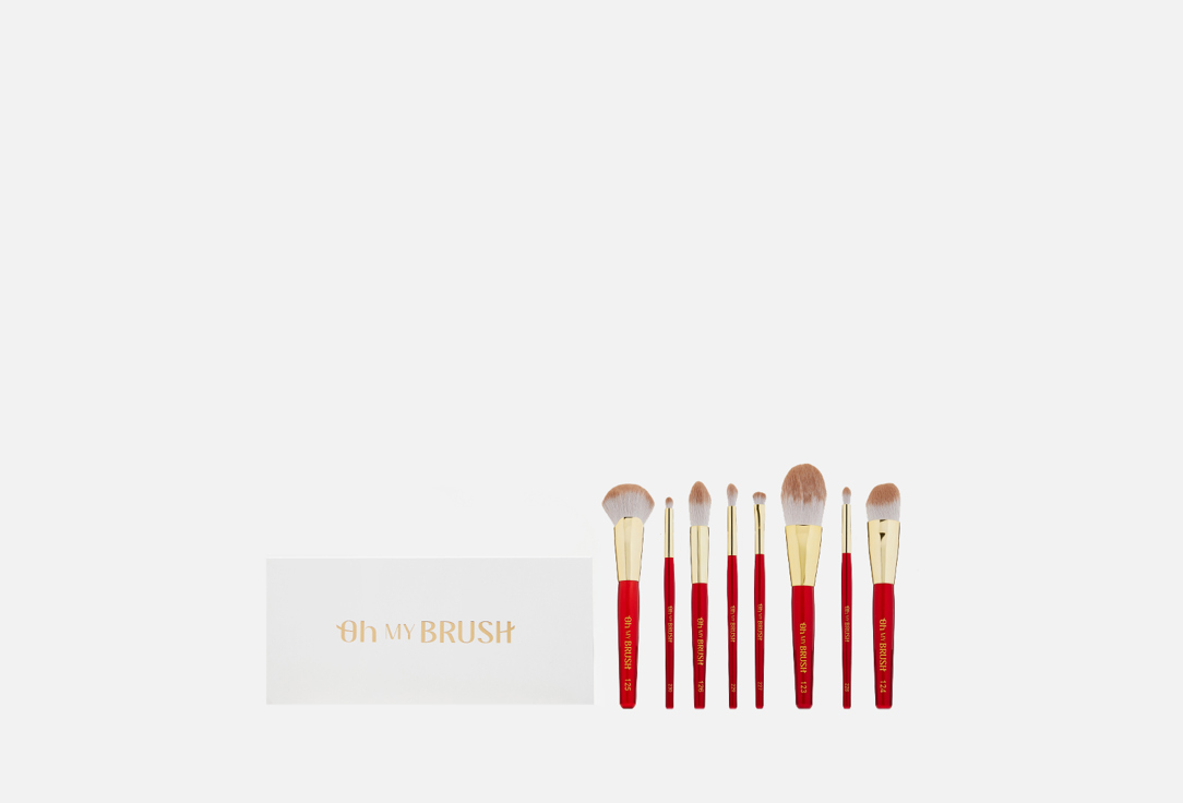 Набор OH MY BRUSH LIMITED EDITION MY PERFECT EVERYDAY KIT 1 шт наборы кистей oh my brush набор кистей для бровей perfect brows kit