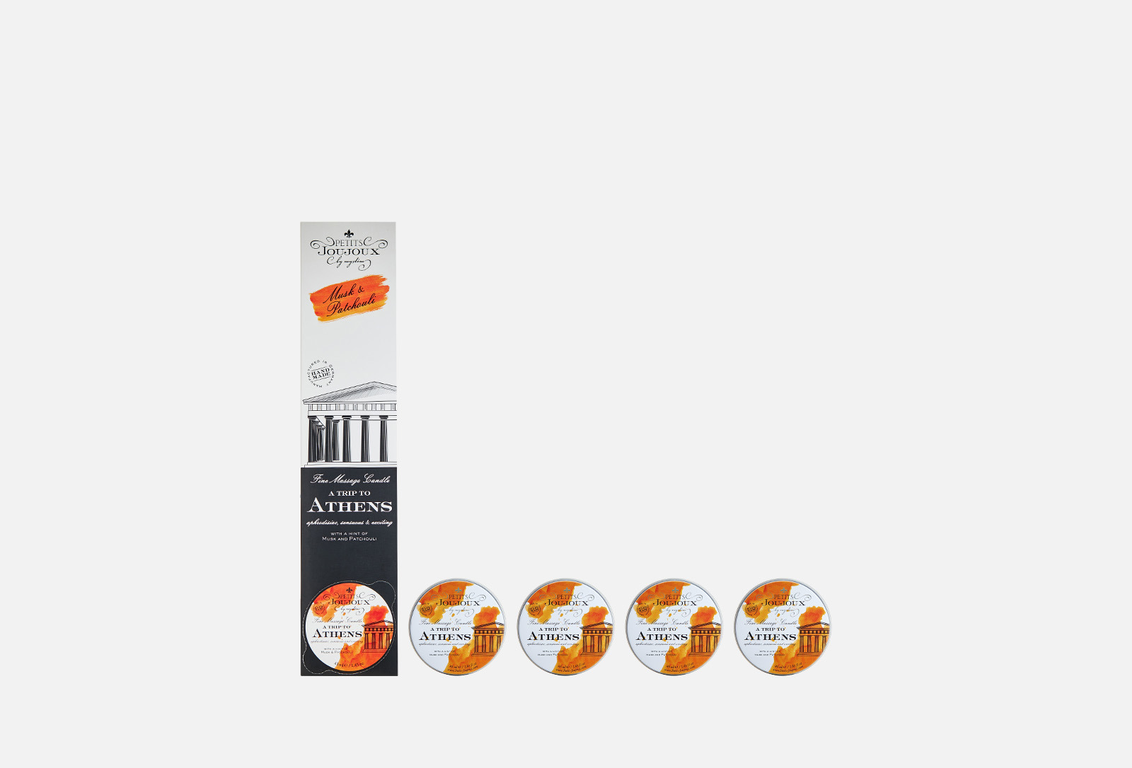 PETITS JOUJOUX Массажные свечи ATHENS REFILL 5 шт — купить в Москве