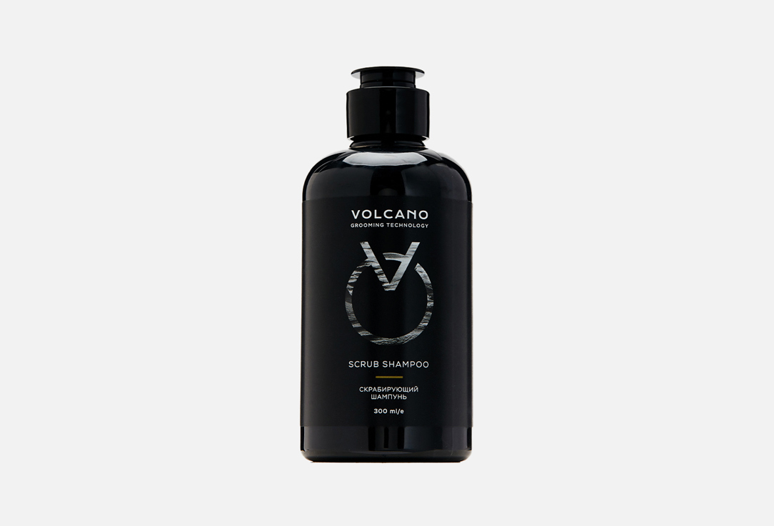 Скрабирующий шампунь для волос VOLCANO Scrub shampoo  