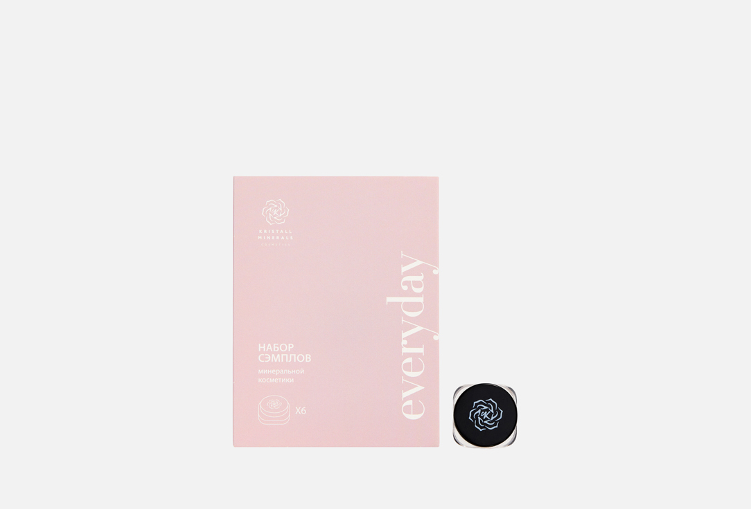 

Набор сэмплов KRISTALL MINERALS COSMETICS, Everyday Set 6 шт