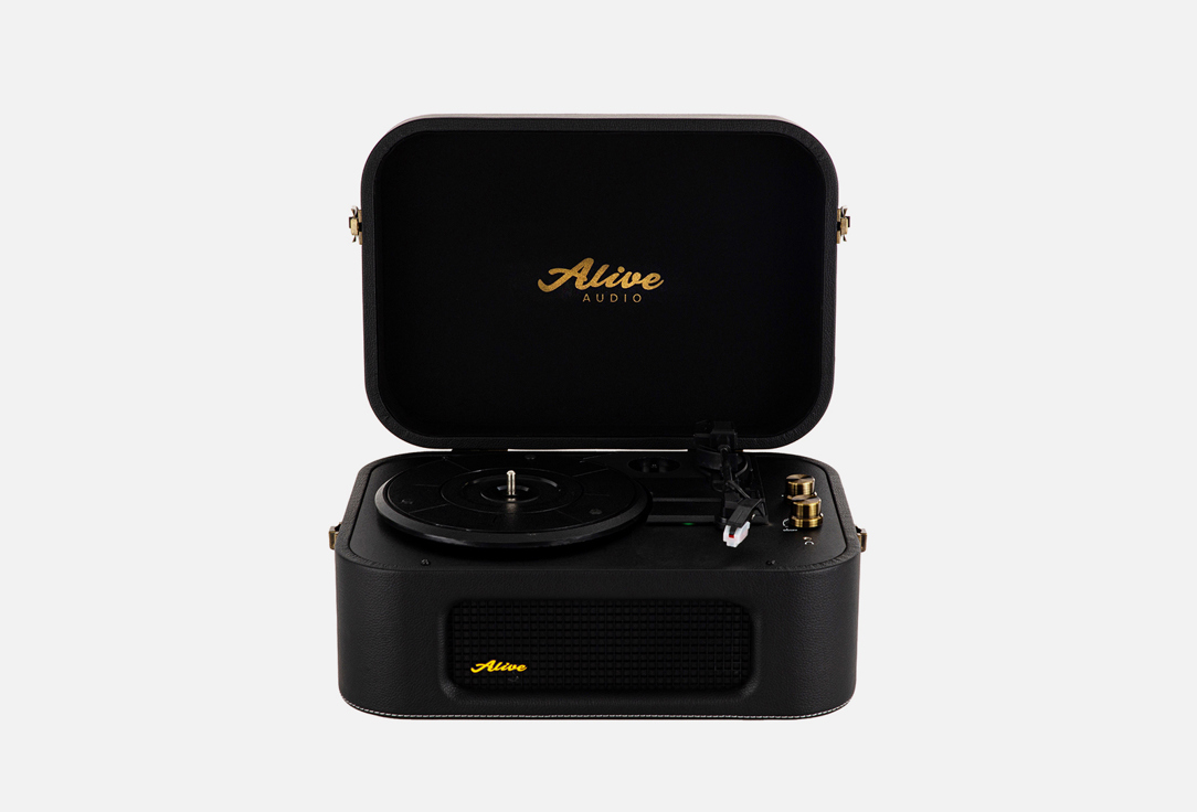 Изображение товара Виниловый проигрыватель Alive Audio STORIES Glam Noir с Bluetooth