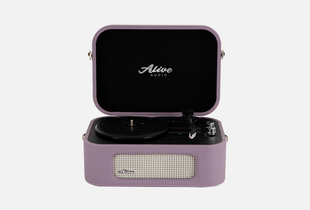 

Виниловый проигрыватель ALIVE AUDIO, STORIES Lilac c Bluetooth 1 шт
