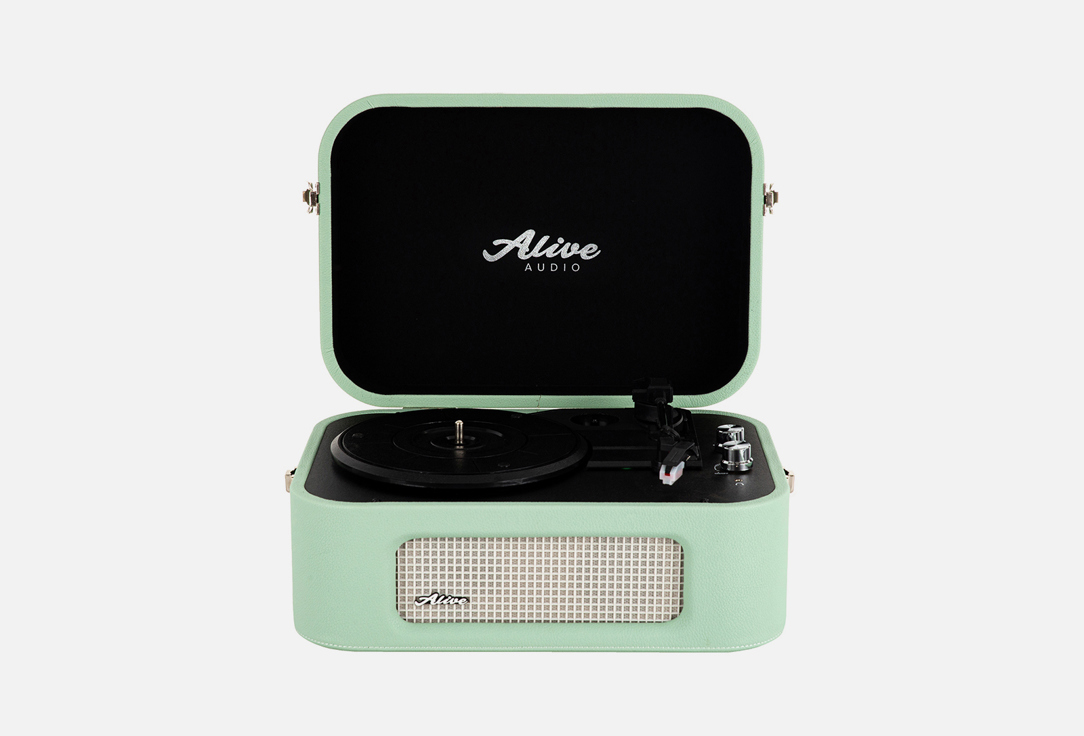 Изображение товара Виниловый проигрыватель Alive Audio STORIES Mojito c Bluetooth стильный и функциональный