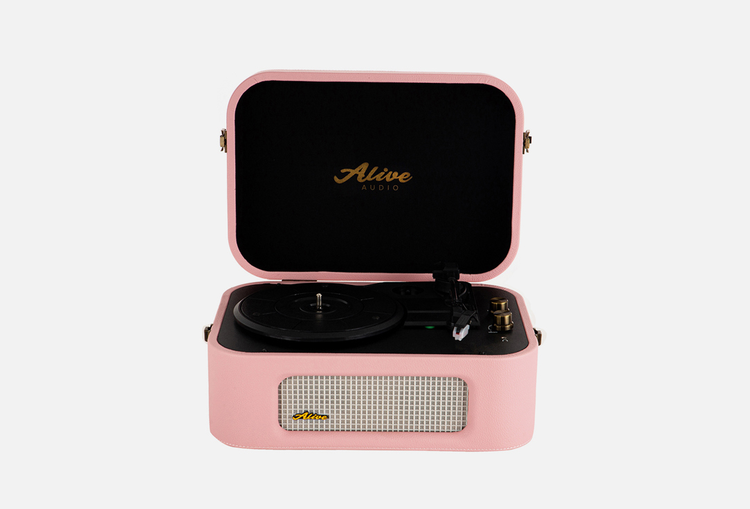 

Виниловый проигрыватель ALIVE AUDIO, STORIES Rose Wine c Bluetooth 1 шт