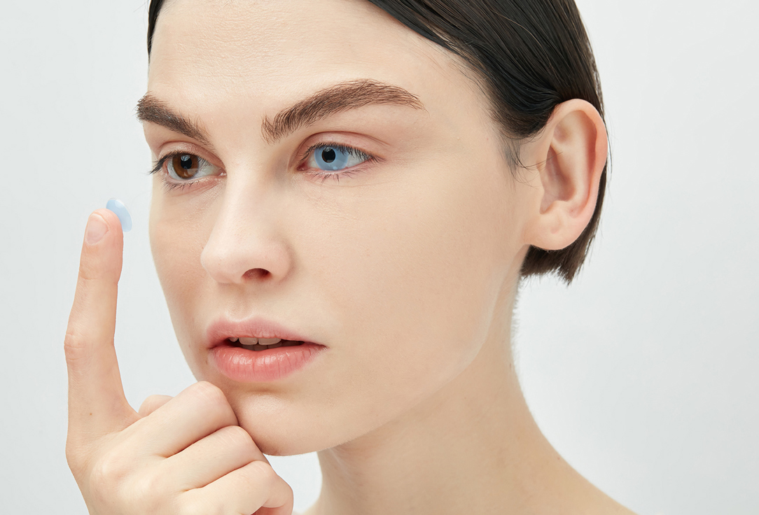 Изображение товара Цветные контактные линзы квартальные Adria Neon BC 8,6; DIA 14; -0,00