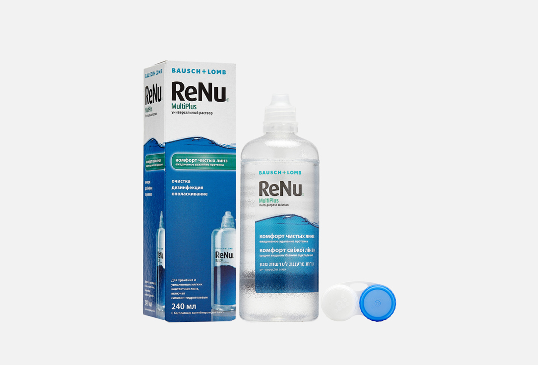 Раствор для контактных линз ReNu Multi Plus  