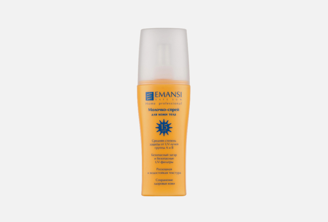 

Молочко-спрей для тела SPF15 EMANSI + APHSYSTEM, Safe sun 150 мл