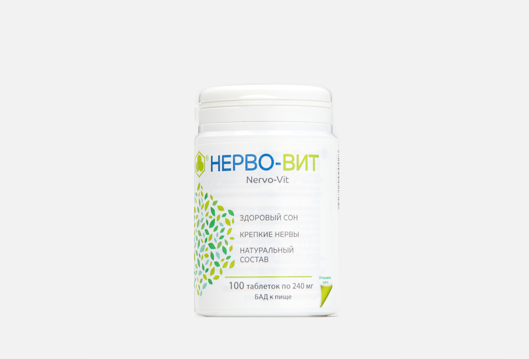 Биологически активная добавка ПАРАФАРМ Nervo-Vit 100 шт бад парафарм iron herb tab 205 гр