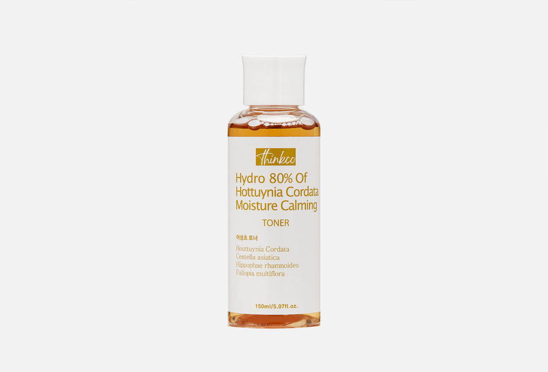 Изображение товара Тонер с экстрактом хауттюйнии thinkco Hydro 80% Of Houttuynia Cordata Moisture Calming Toner