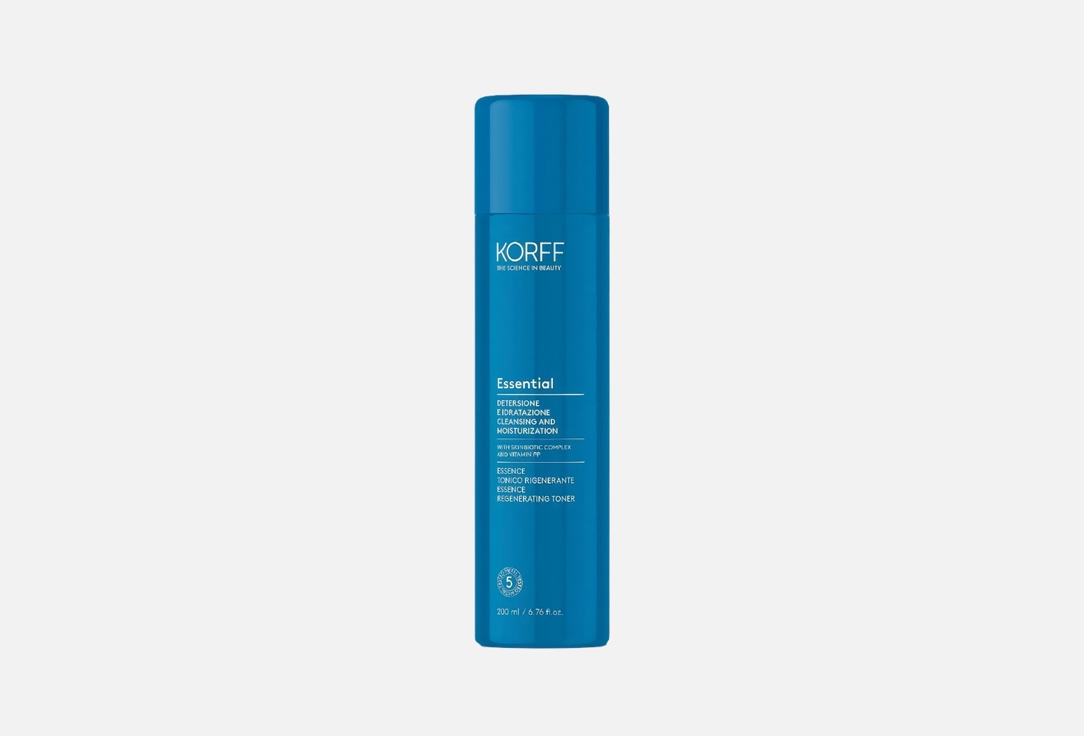Изображение товара Восстанавливающий и увлажняющий тонер для лица KORFF Essential CLEANSING AND MOISTURIZATION ESSENCE REGENERATING TONER